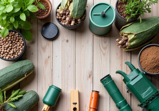 Sustainable gardening supplies and systems