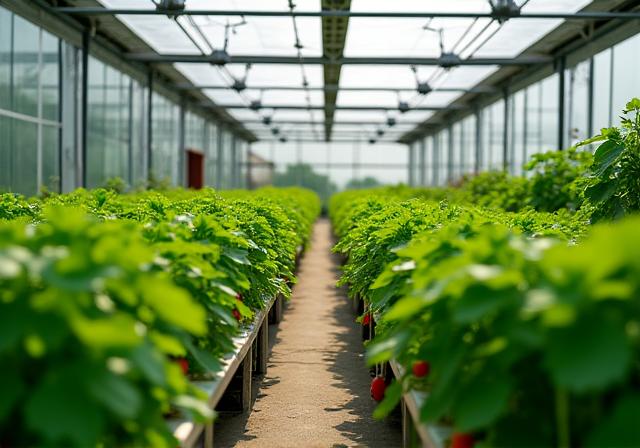 Year-round crop production greenhouse
